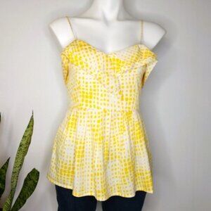 Billabong - Ruffled Sweetheart Neck Top - Size L - *EUC*